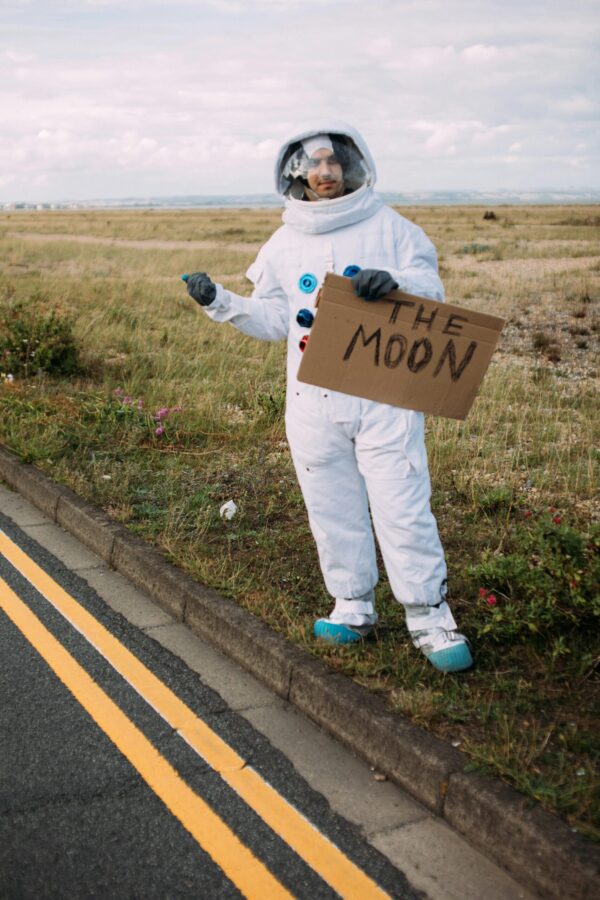 Photo of Jack Maged at the marathon finish line